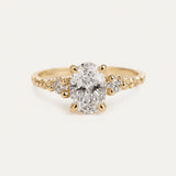 Snow oval cut diamond 1.05carat