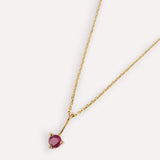 Charm Ruby (gold)