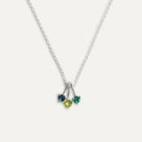 Charm Emerald (silver)